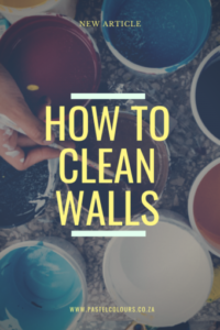 How to clean walls